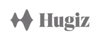 Logo Hugiz Records – studio nagraniowe oferujące miks, mastering i produkcję muzyki dla niezależnych artystów