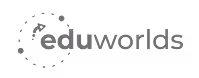 Logo Eduworlds – platforma edukacyjna łącząca technologię Web3 i NFT z nowoczesnym e-learningiem